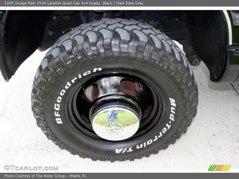 Black / Dark Slate Gray 2005 Dodge Ram 3500 Laramie Quad Cab 4x4 Dually