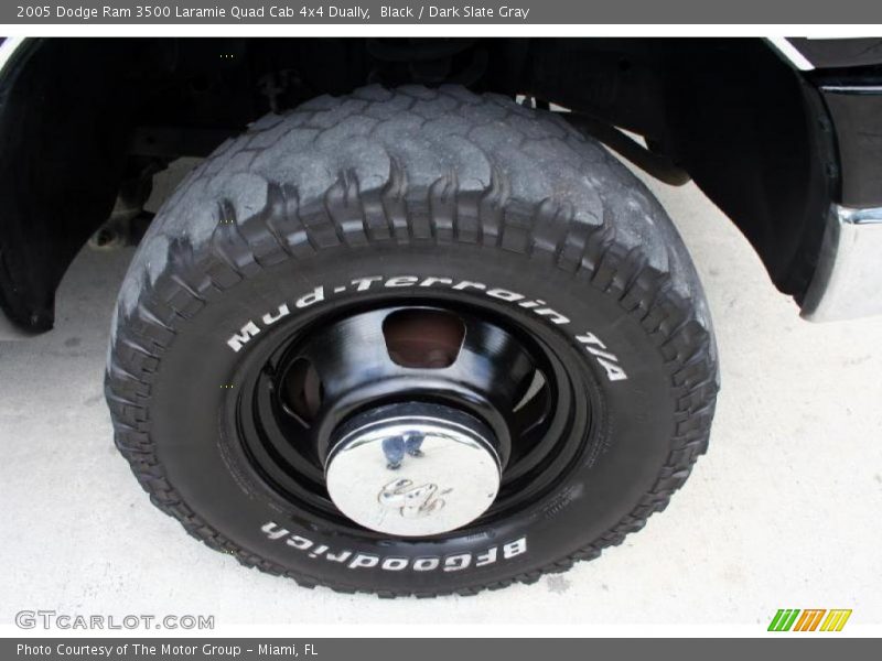 Black / Dark Slate Gray 2005 Dodge Ram 3500 Laramie Quad Cab 4x4 Dually