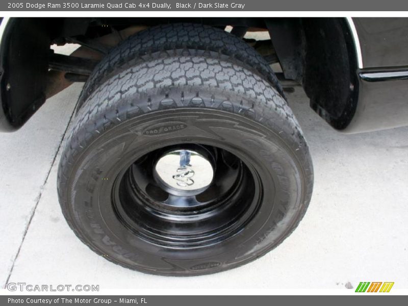 Black / Dark Slate Gray 2005 Dodge Ram 3500 Laramie Quad Cab 4x4 Dually