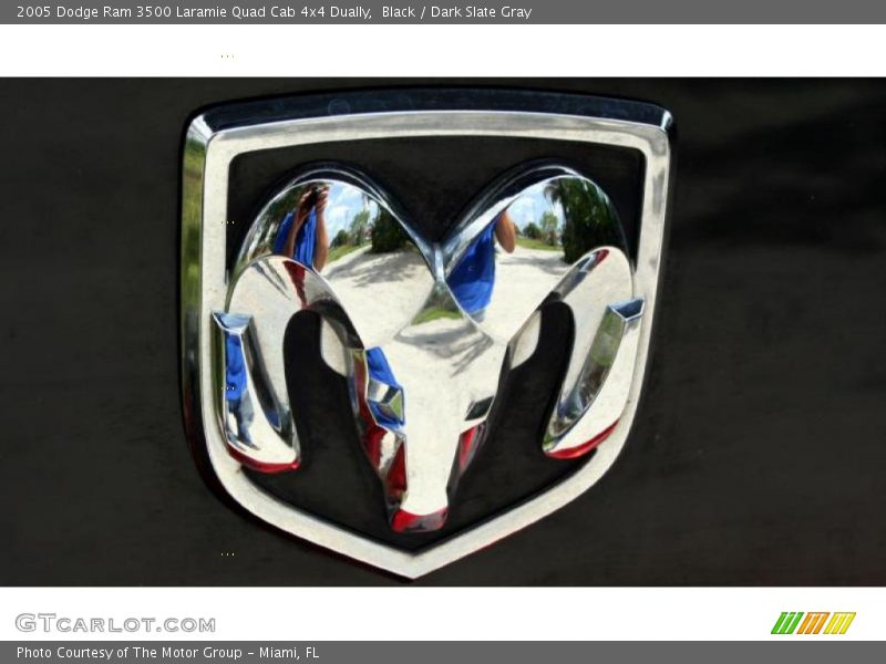 Black / Dark Slate Gray 2005 Dodge Ram 3500 Laramie Quad Cab 4x4 Dually