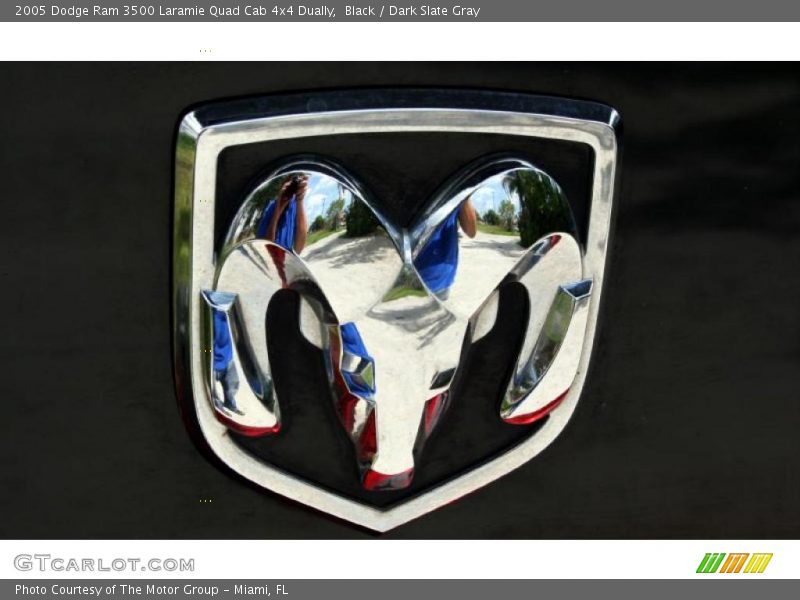 Black / Dark Slate Gray 2005 Dodge Ram 3500 Laramie Quad Cab 4x4 Dually