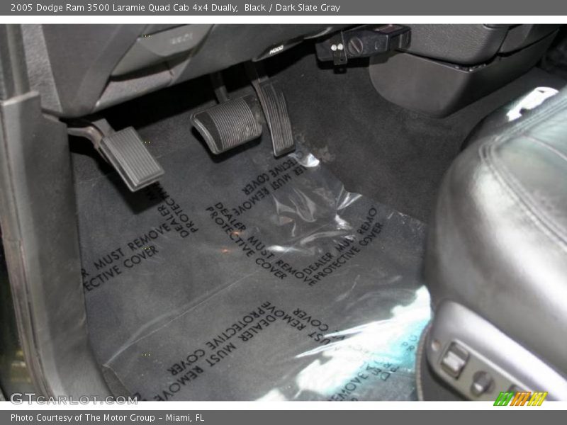 Black / Dark Slate Gray 2005 Dodge Ram 3500 Laramie Quad Cab 4x4 Dually