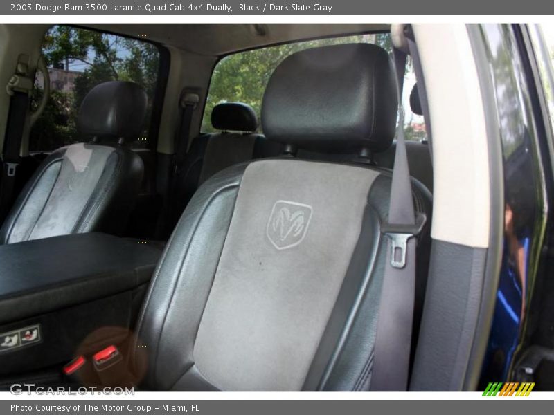 Black / Dark Slate Gray 2005 Dodge Ram 3500 Laramie Quad Cab 4x4 Dually