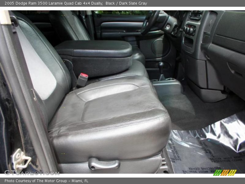 Black / Dark Slate Gray 2005 Dodge Ram 3500 Laramie Quad Cab 4x4 Dually