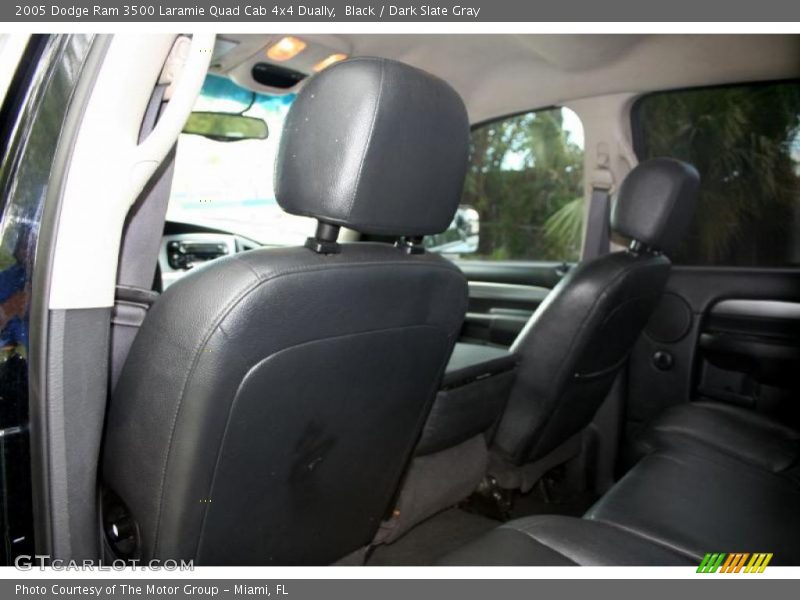 Black / Dark Slate Gray 2005 Dodge Ram 3500 Laramie Quad Cab 4x4 Dually
