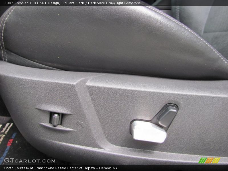 Brilliant Black / Dark Slate Gray/Light Graystone 2007 Chrysler 300 C SRT Design