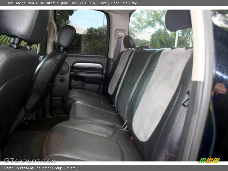 Black / Dark Slate Gray 2005 Dodge Ram 3500 Laramie Quad Cab 4x4 Dually