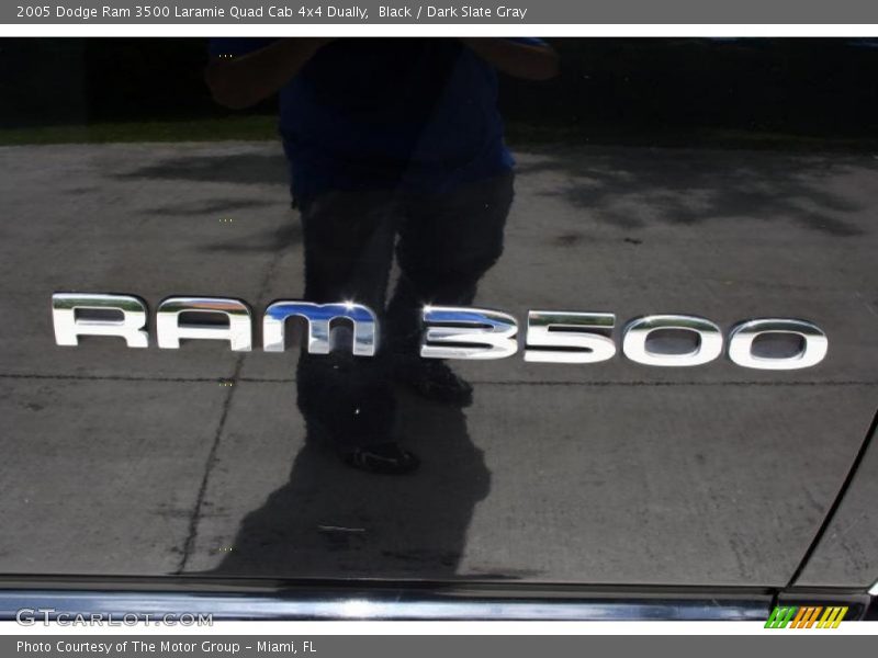 Black / Dark Slate Gray 2005 Dodge Ram 3500 Laramie Quad Cab 4x4 Dually