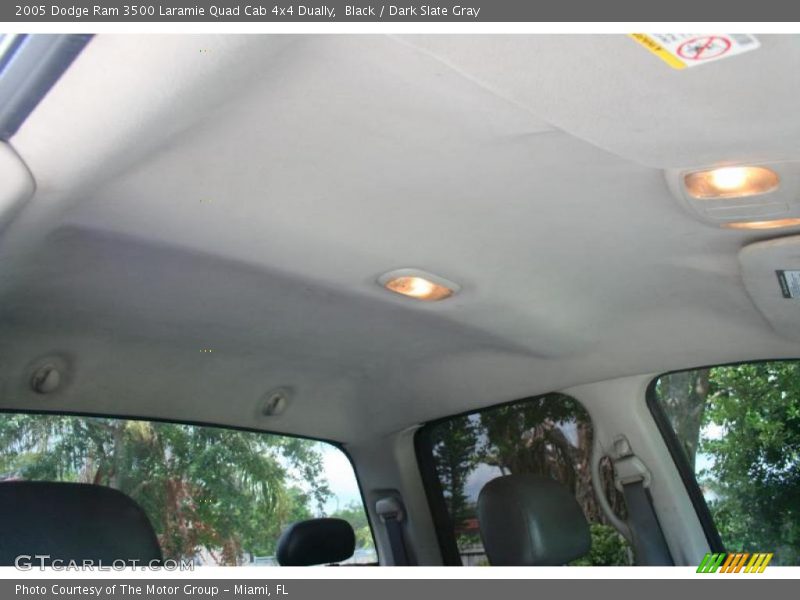 Black / Dark Slate Gray 2005 Dodge Ram 3500 Laramie Quad Cab 4x4 Dually