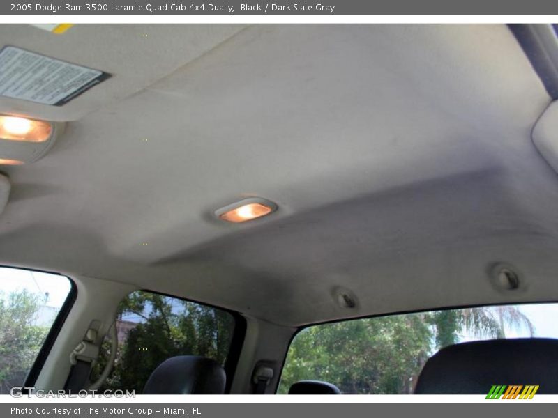 Black / Dark Slate Gray 2005 Dodge Ram 3500 Laramie Quad Cab 4x4 Dually