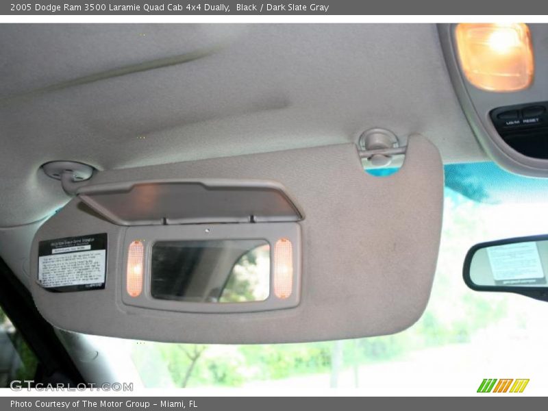 Black / Dark Slate Gray 2005 Dodge Ram 3500 Laramie Quad Cab 4x4 Dually