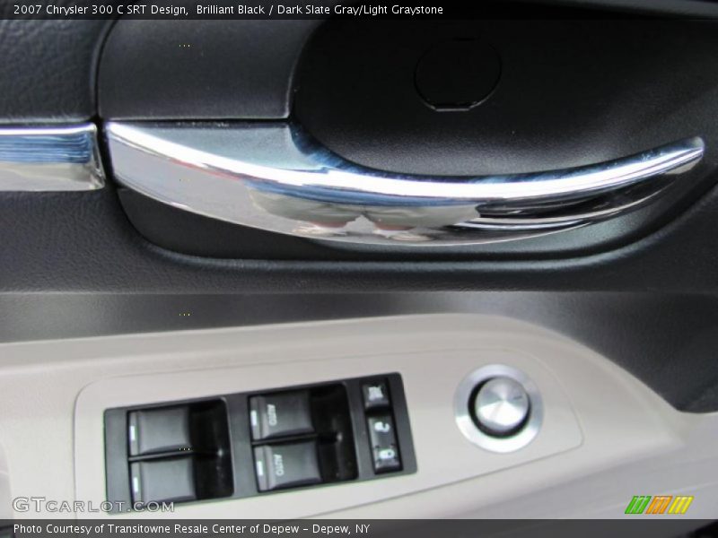 Brilliant Black / Dark Slate Gray/Light Graystone 2007 Chrysler 300 C SRT Design