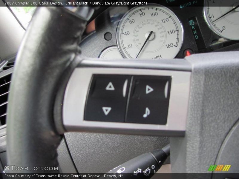 Brilliant Black / Dark Slate Gray/Light Graystone 2007 Chrysler 300 C SRT Design