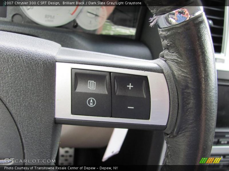Brilliant Black / Dark Slate Gray/Light Graystone 2007 Chrysler 300 C SRT Design