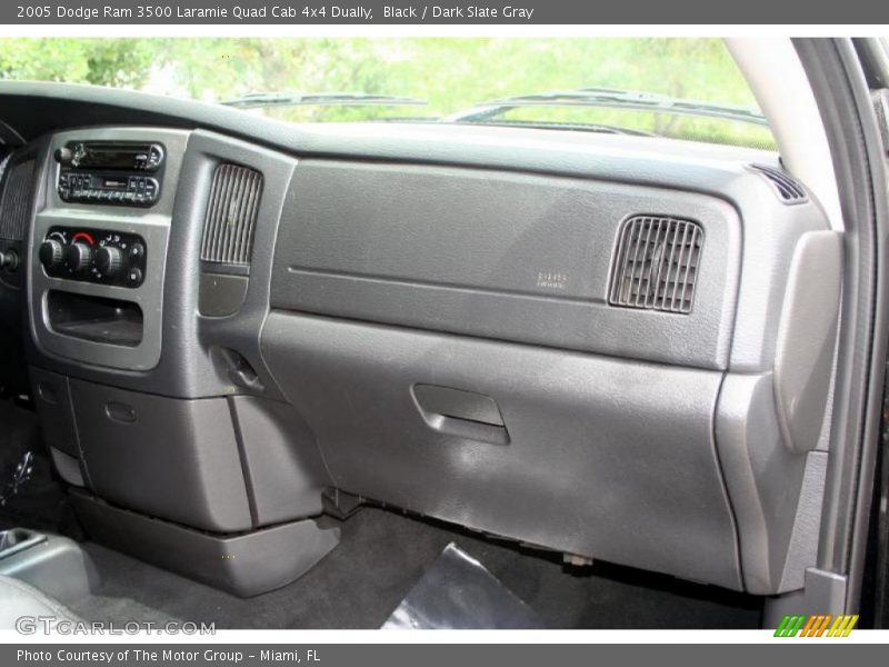 Black / Dark Slate Gray 2005 Dodge Ram 3500 Laramie Quad Cab 4x4 Dually