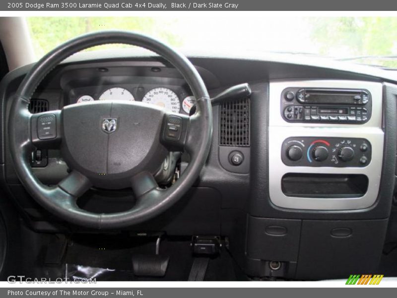 Black / Dark Slate Gray 2005 Dodge Ram 3500 Laramie Quad Cab 4x4 Dually