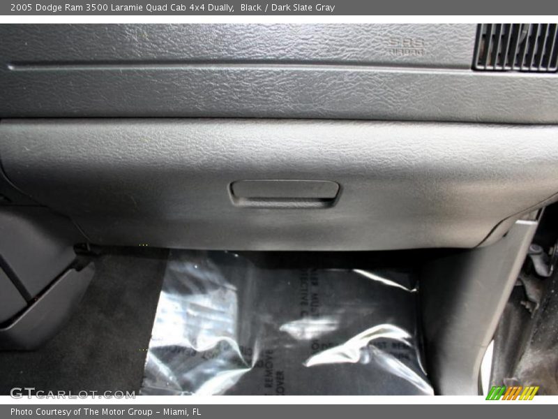 Black / Dark Slate Gray 2005 Dodge Ram 3500 Laramie Quad Cab 4x4 Dually