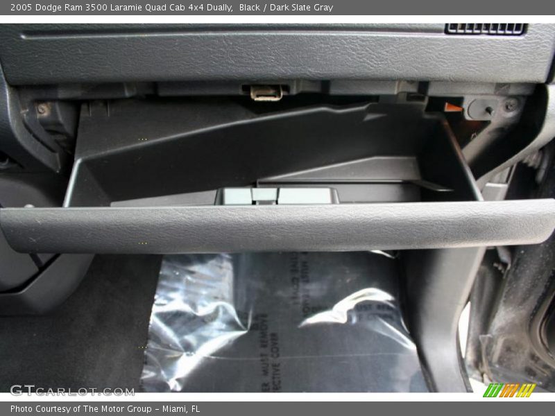 Black / Dark Slate Gray 2005 Dodge Ram 3500 Laramie Quad Cab 4x4 Dually