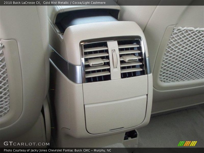 Gold Mist Metallic / Cocoa/Light Cashmere 2010 Buick LaCrosse CX