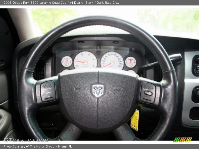 Black / Dark Slate Gray 2005 Dodge Ram 3500 Laramie Quad Cab 4x4 Dually