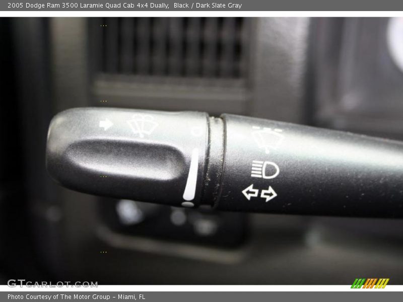 Black / Dark Slate Gray 2005 Dodge Ram 3500 Laramie Quad Cab 4x4 Dually