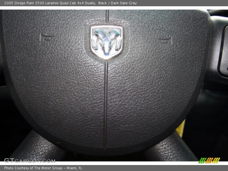 Black / Dark Slate Gray 2005 Dodge Ram 3500 Laramie Quad Cab 4x4 Dually