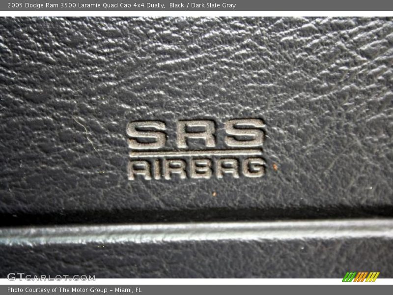 Black / Dark Slate Gray 2005 Dodge Ram 3500 Laramie Quad Cab 4x4 Dually