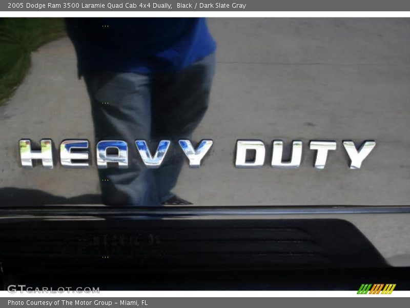 Black / Dark Slate Gray 2005 Dodge Ram 3500 Laramie Quad Cab 4x4 Dually