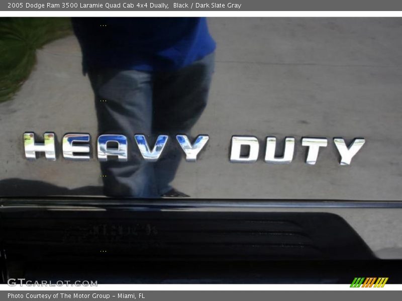 Black / Dark Slate Gray 2005 Dodge Ram 3500 Laramie Quad Cab 4x4 Dually