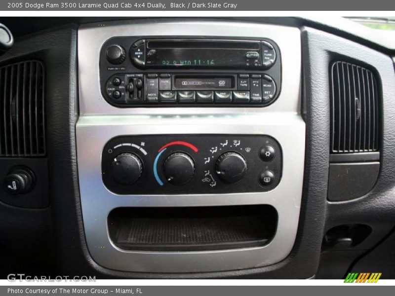 Black / Dark Slate Gray 2005 Dodge Ram 3500 Laramie Quad Cab 4x4 Dually