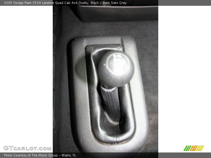 Black / Dark Slate Gray 2005 Dodge Ram 3500 Laramie Quad Cab 4x4 Dually