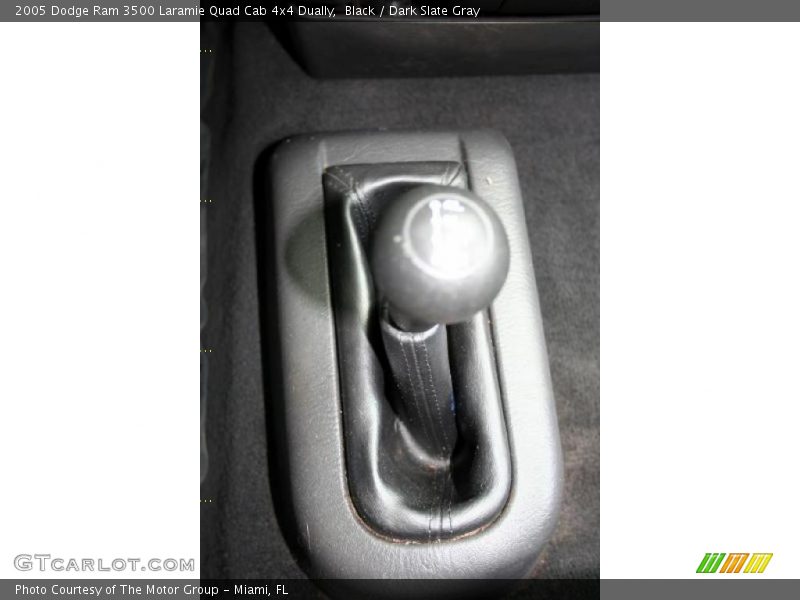 Black / Dark Slate Gray 2005 Dodge Ram 3500 Laramie Quad Cab 4x4 Dually