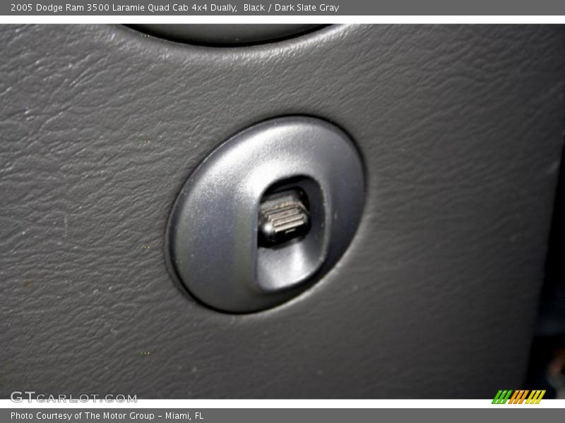 Black / Dark Slate Gray 2005 Dodge Ram 3500 Laramie Quad Cab 4x4 Dually