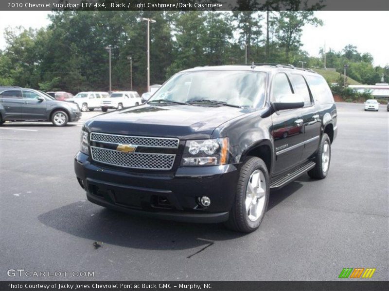 Black / Light Cashmere/Dark Cashmere 2010 Chevrolet Suburban LTZ 4x4