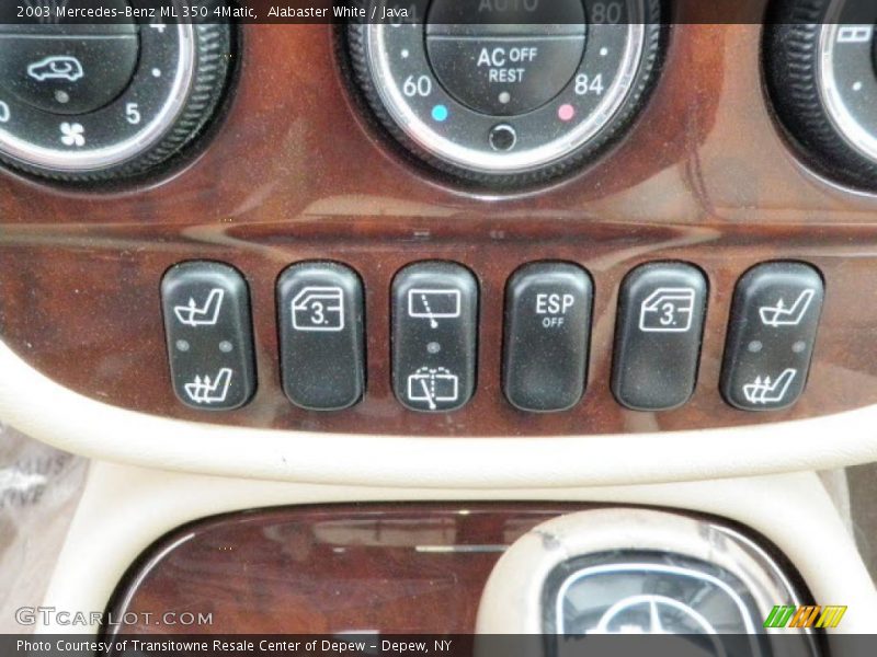 Alabaster White / Java 2003 Mercedes-Benz ML 350 4Matic