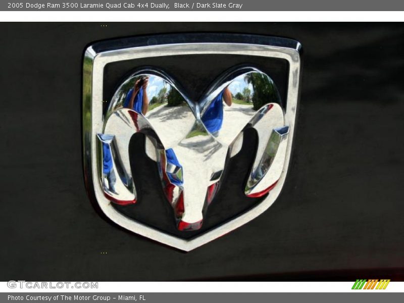 Black / Dark Slate Gray 2005 Dodge Ram 3500 Laramie Quad Cab 4x4 Dually