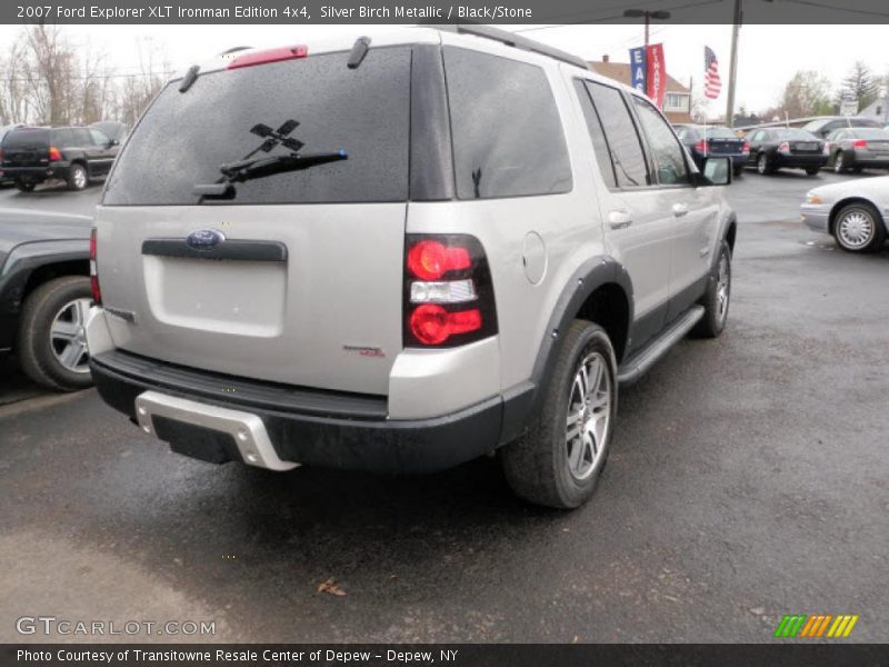 Silver Birch Metallic / Black/Stone 2007 Ford Explorer XLT Ironman Edition 4x4