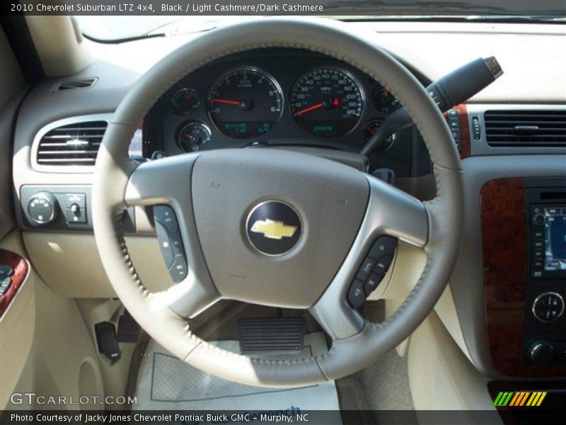 Black / Light Cashmere/Dark Cashmere 2010 Chevrolet Suburban LTZ 4x4