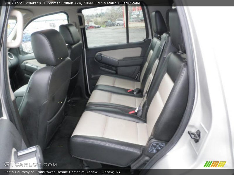 Silver Birch Metallic / Black/Stone 2007 Ford Explorer XLT Ironman Edition 4x4