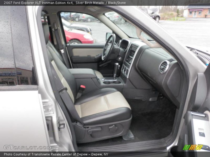 Silver Birch Metallic / Black/Stone 2007 Ford Explorer XLT Ironman Edition 4x4