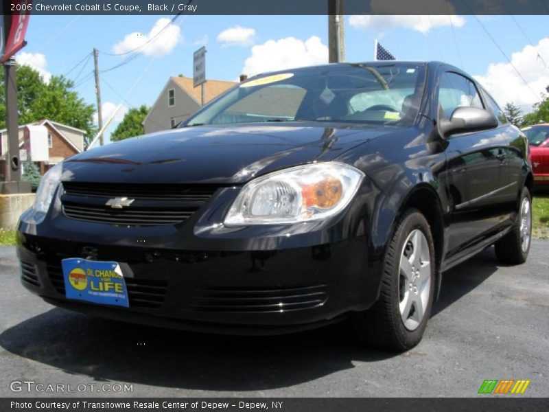 Black / Gray 2006 Chevrolet Cobalt LS Coupe