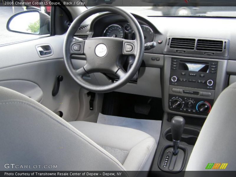 Black / Gray 2006 Chevrolet Cobalt LS Coupe