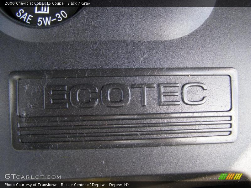 Black / Gray 2006 Chevrolet Cobalt LS Coupe