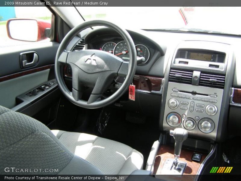 Rave Red Pearl / Medium Gray 2009 Mitsubishi Galant ES