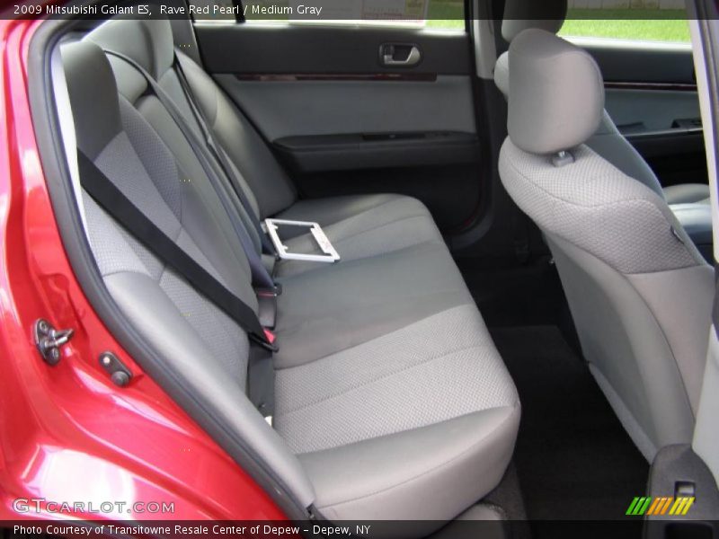 Rave Red Pearl / Medium Gray 2009 Mitsubishi Galant ES