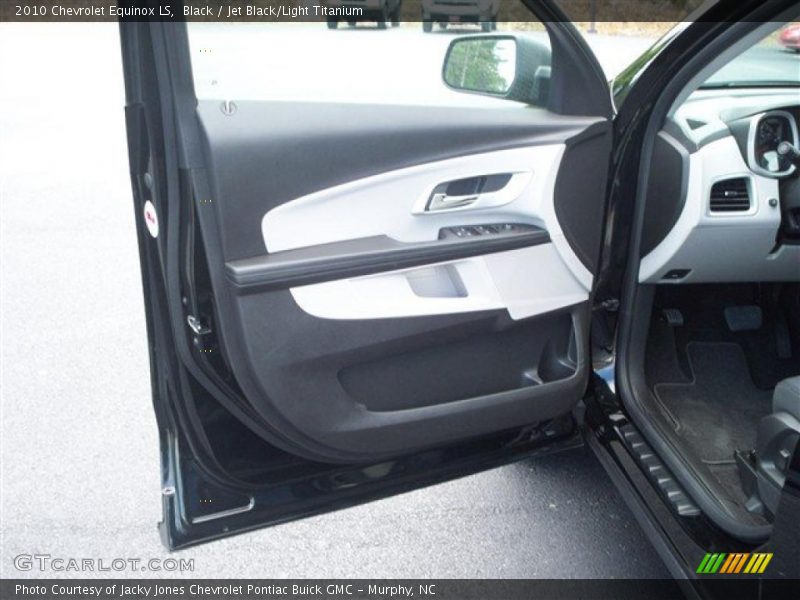 Black / Jet Black/Light Titanium 2010 Chevrolet Equinox LS