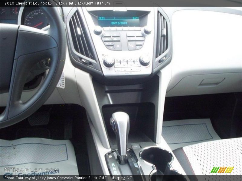 Black / Jet Black/Light Titanium 2010 Chevrolet Equinox LS