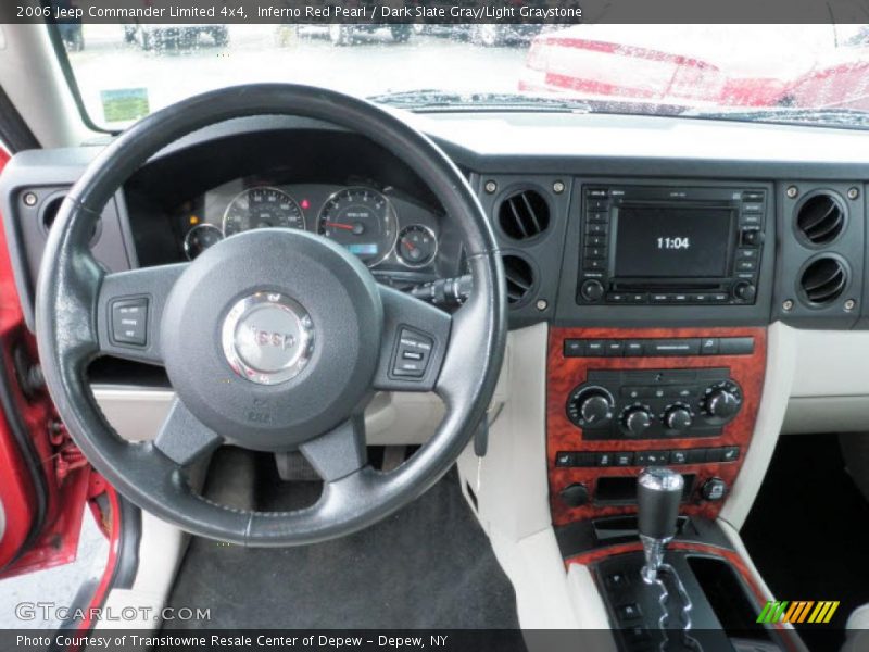 Inferno Red Pearl / Dark Slate Gray/Light Graystone 2006 Jeep Commander Limited 4x4