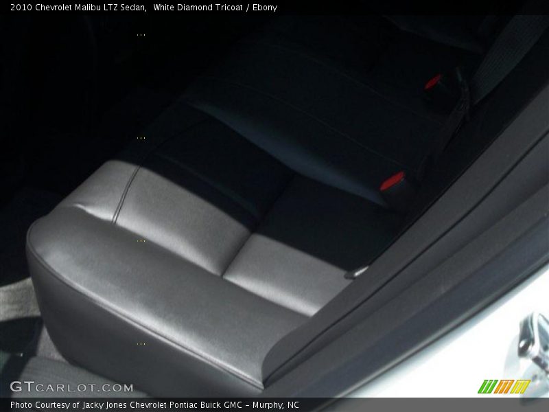 White Diamond Tricoat / Ebony 2010 Chevrolet Malibu LTZ Sedan