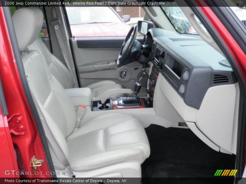 Inferno Red Pearl / Dark Slate Gray/Light Graystone 2006 Jeep Commander Limited 4x4